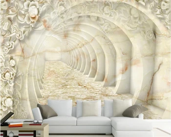 Beibehang Európsky štýl 3D tapeta vzor jade úľavu mramorové steny gauč tapety tapety pre obývacia izba abstraktných de parede