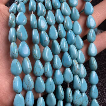 Kameň Korálky modrá Turquoises Semená Tvarované Voľné izolácie Perličiek Polotovarov Pre šperky, takže DIY náhrdelník náramok príslušenstvo