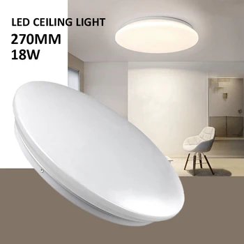 Moderné Kolo LED Stropné svietidlo Nadol Panel Svetlo Steny Domov, Kuchyňu, Kúpeľňu Lampa