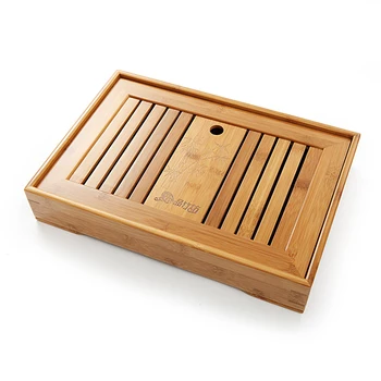 Roštová Box * STONELEAF Čaj Slúži Bambusu Zásobník 35*23 cm Bamboo Čaj Stôl Čínsky Čajový Set Bambusu Vody, Čaju Zásobník Stredných Modelu